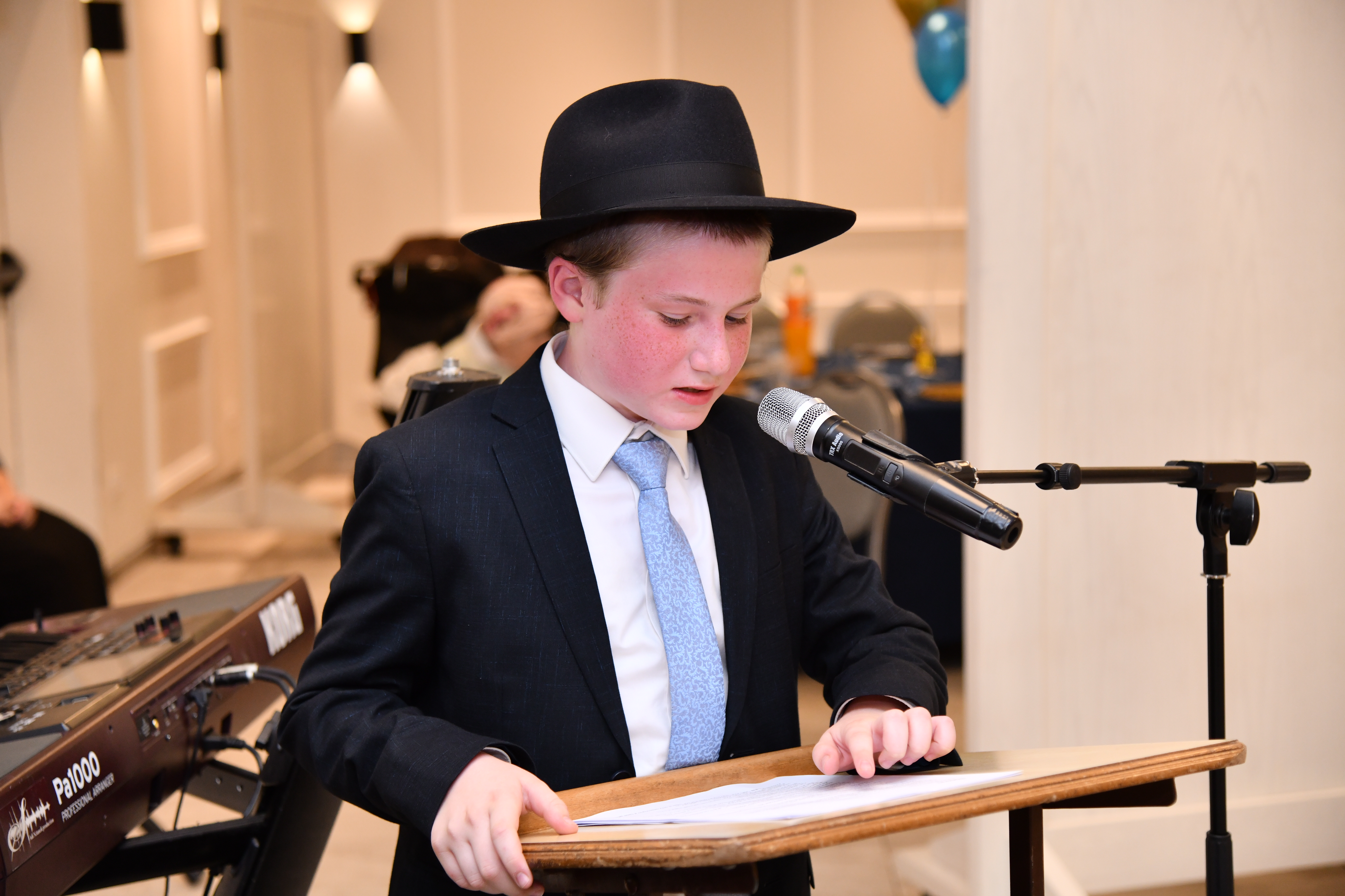 My son Eliyahu's bar mitzva speech (August 2023) — a Torah thought on brachot from Parshat Eikev and the obligation to bless before enjoyment.