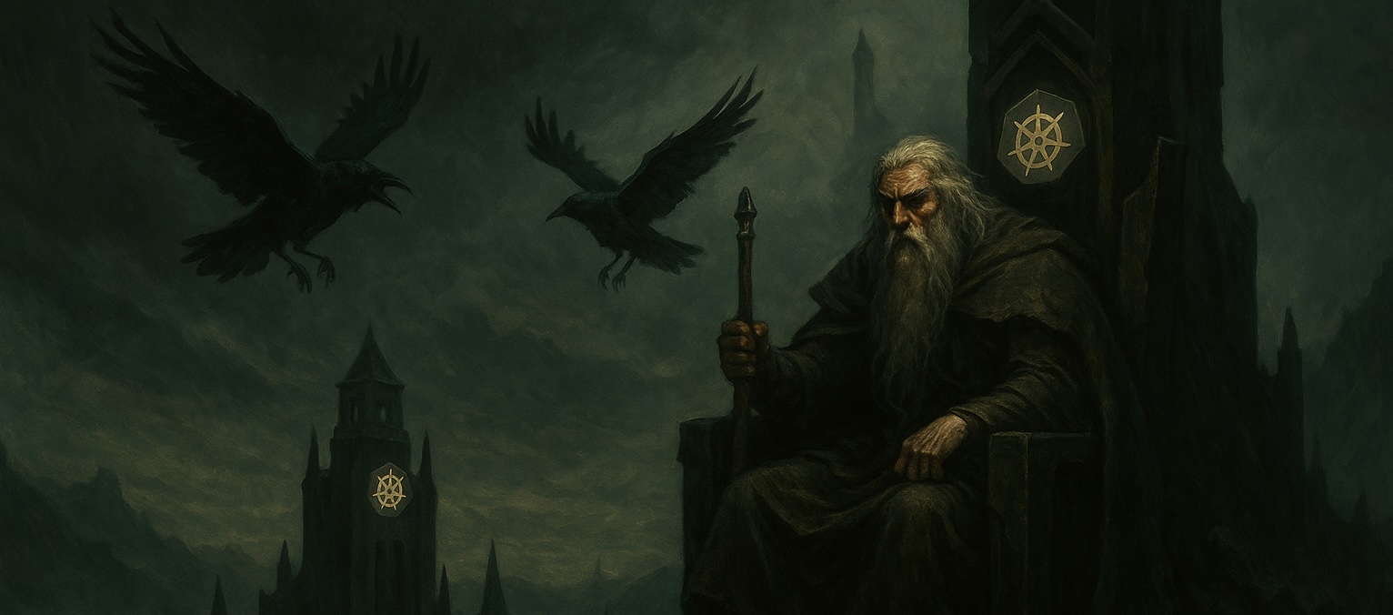Book II of the Kubernetic Edda: Huginn and Muninn as Kubernetes readiness and liveness probes — on observability, health checks, and what it means to know.
